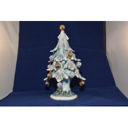 ALBERO DI NATALE BLU COBALTO